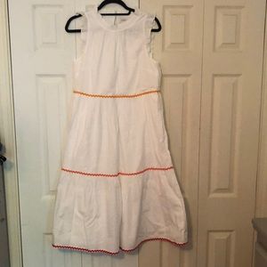 J Crew white maxi NWT